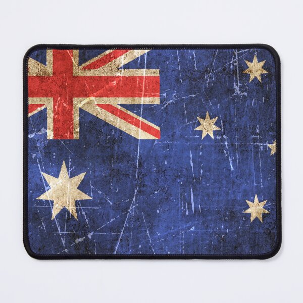 Item preview, Vintage Aged and Scratched Australian Flag designed and sold by JeffBartels.