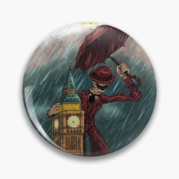 Item preview, The Conjuring 2 The giant Crooked Man climbing Big Ben designed and sold by LoganMDesigns.