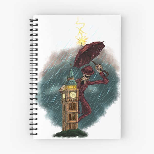 Item preview, The Conjuring 2 The giant Crooked Man climbing Big Ben designed and sold by LoganMDesigns.