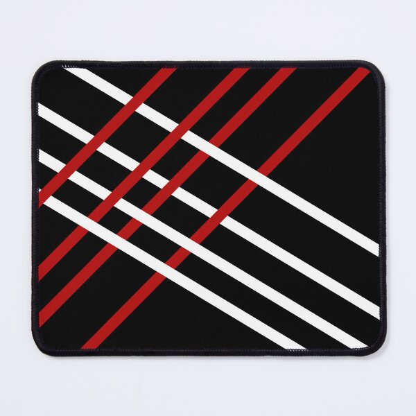 Item preview, Red and white diagonal stripes designed and sold by BattaAnastasia.