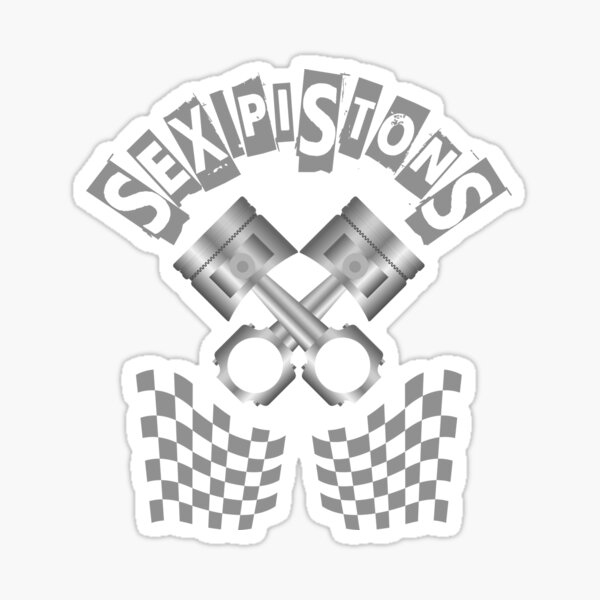 Sex Pistons Sex And Engines Sticker By Goliardika Shop Redbubble 7656