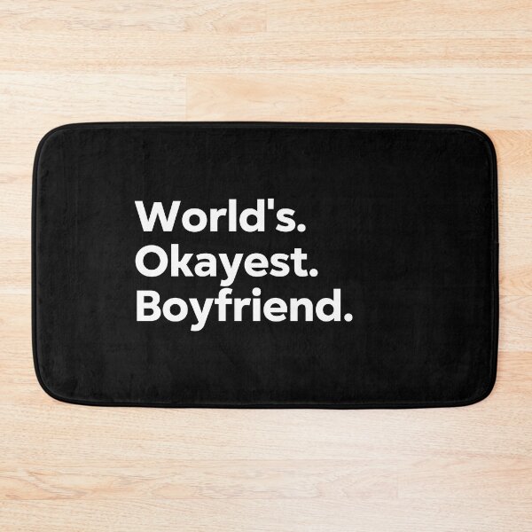 Item preview, World's Okayest Boyfriend designed and sold by kindxinn.