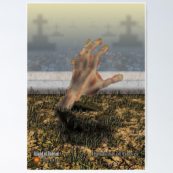 Hands out of Graves (Island of Undead) Poster