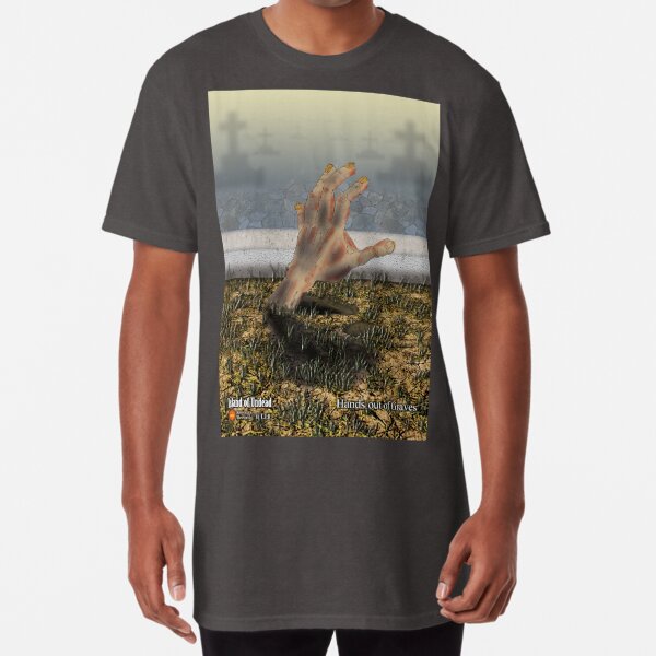 Hands out of Graves (Island of Undead) Long T-Shirt