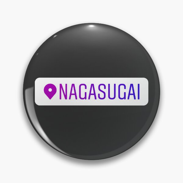 Item preview, Nagasugai Instagram Location Tag designed and sold by LazyCho.