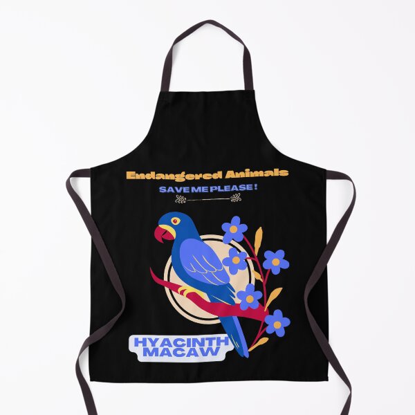 Item preview, Endangered Animals Hyacinth Macaw designed and sold by yassooarts.