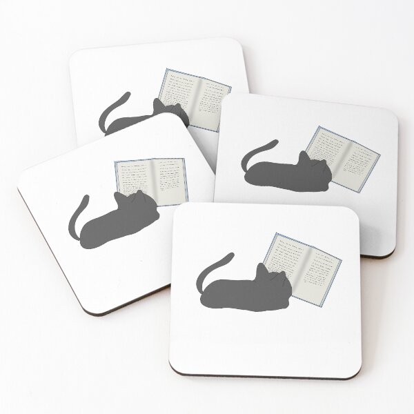 Item preview, Cat reading designed and sold by Becky-Marie.
