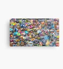 CSGO Sticker Collage Metal Print