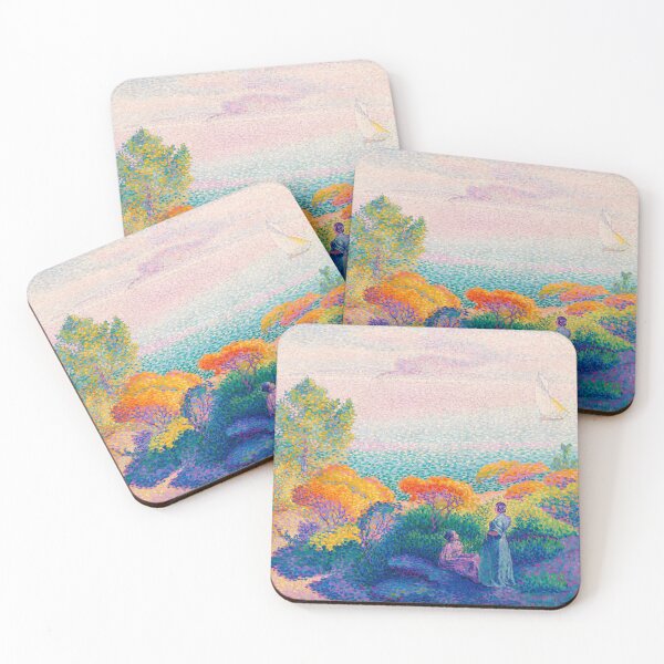 Item preview, Two Women by the Shore, Mediterranean (1896) - Henri Edmond Cross designed and sold by TeeARTHY.