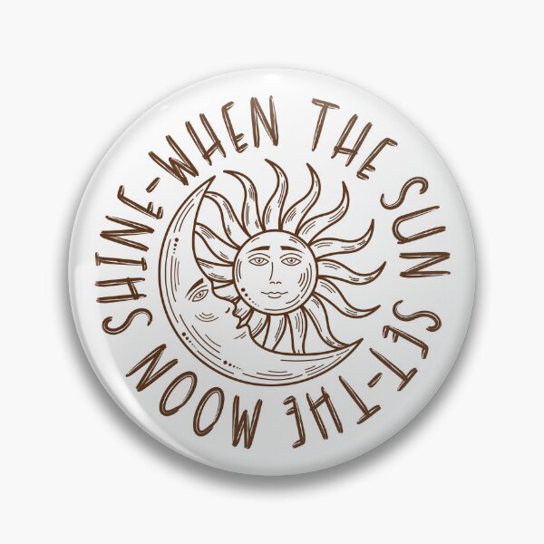 Item preview, when the sun set the moon shine designed and sold by Goliardika-Shop.