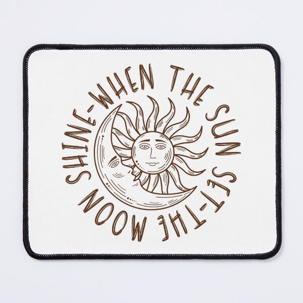 Item preview, when the sun set the moon shine designed and sold by Goliardika-Shop.