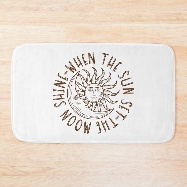 Item preview, when the sun set the moon shine designed and sold by Goliardika-Shop.