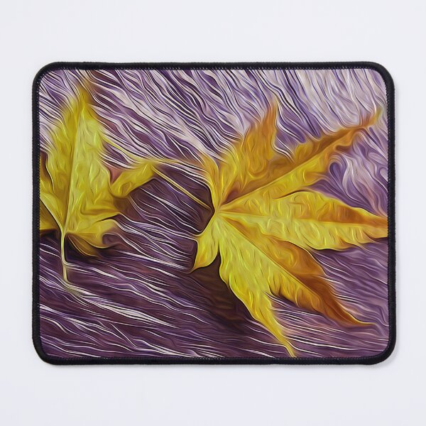 Item preview, Golden Dry Maple Leaves in Water designed and sold by fatenanwar.