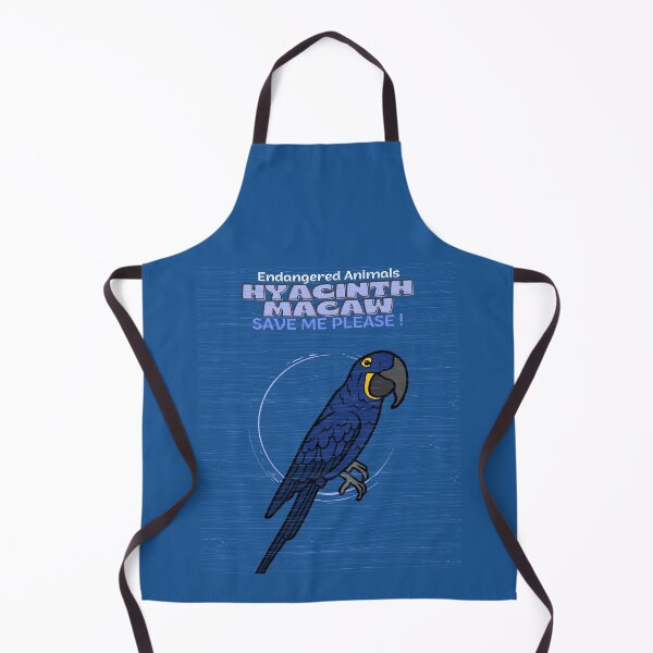 Item preview,  Endangered Animals Hyacinth Macaw designed and sold by yassooarts.