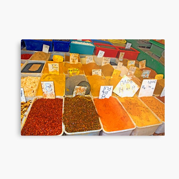 Spices Metal Print