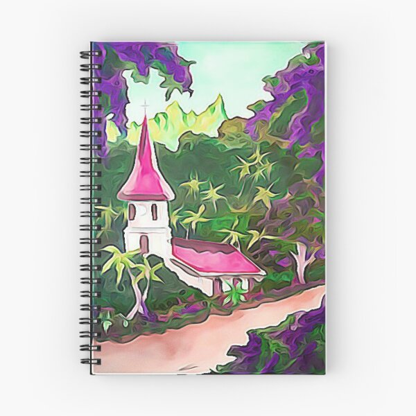 Item preview, Stained Glass Church designed and sold by AlohaSue.