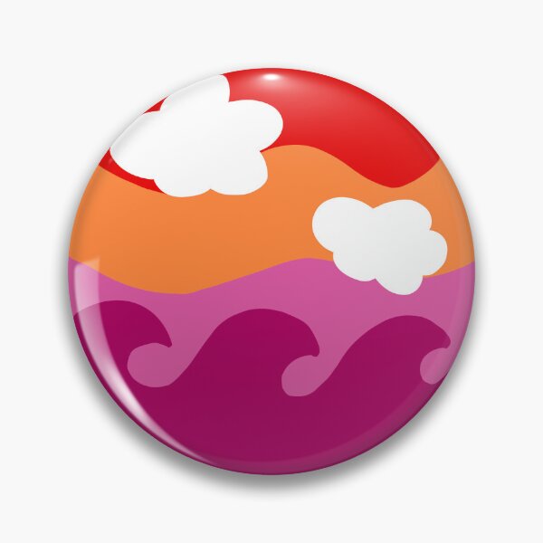 Item preview, Subtle lesbian pride landscape designed and sold by SimplyHilarious.