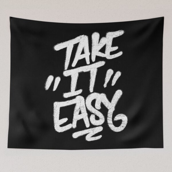 Item preview, take it easy: take life lightly designed and sold by Goliardika-Shop.
