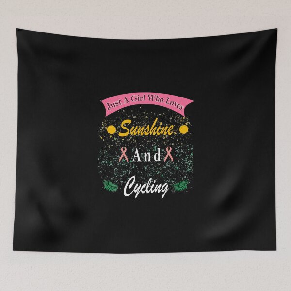 Item preview, Just A Girl Who Loves Sunshine And Cycling Classic T-Shirt designed and sold by joannonapk6.