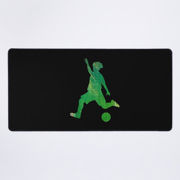 Item preview, Soccer Player And Ball Football Field Gift Idea Sticker designed and sold by gloria1os.