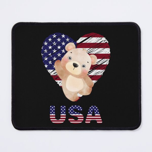 Item preview, 4th of July Bear designed and sold by HappyLifeCreate.
