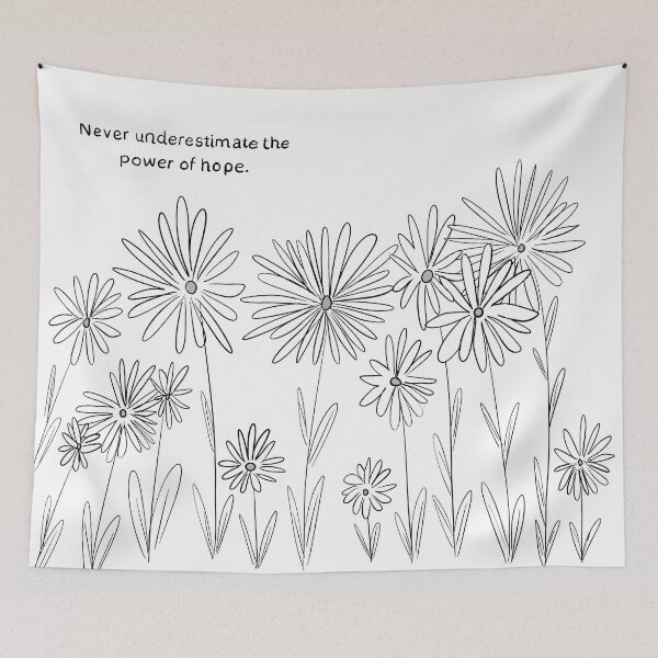 Item preview, Power of hope doodle designed and sold by Treasuredreams.