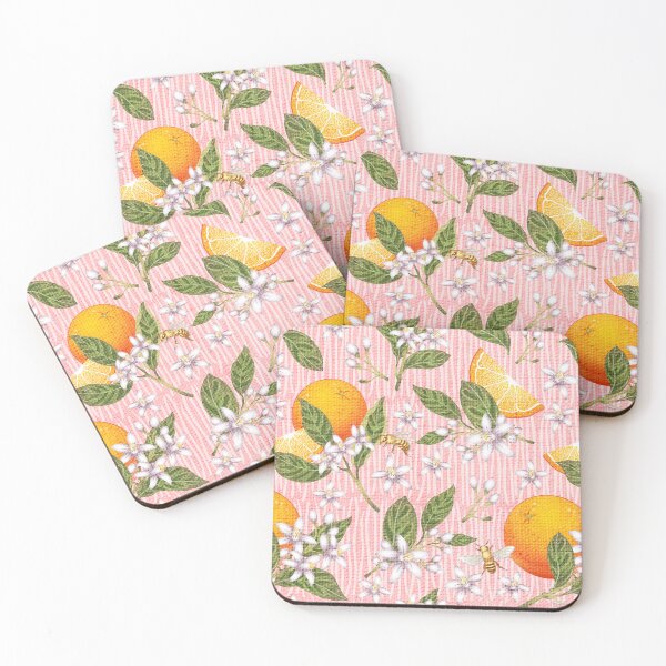 Item preview, Ojai Oranges-Pink Moment designed and sold by Pamelandia.
