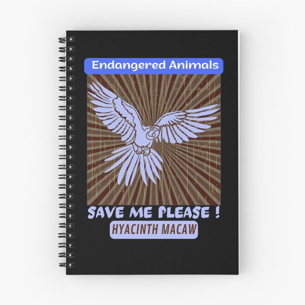 Item preview, Endangered Animals Hyacinth Macaw designed and sold by yassooarts.