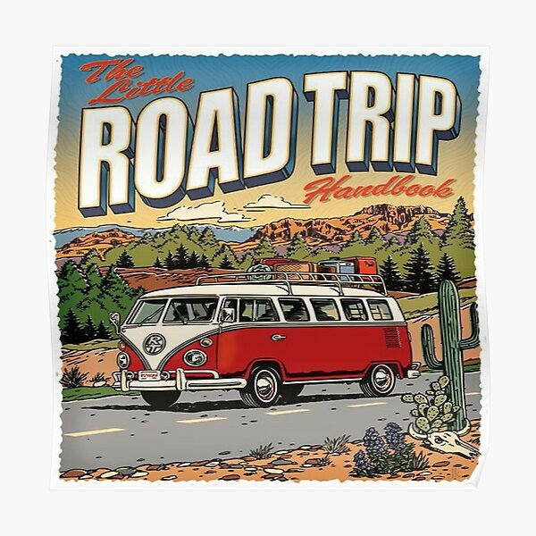 car road trip poster