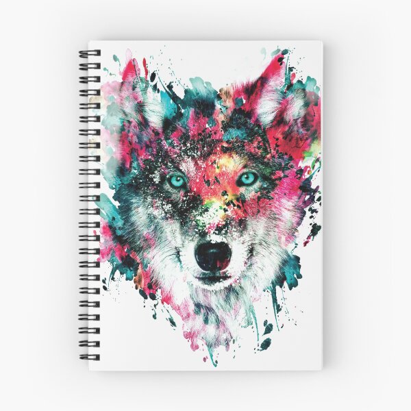 Item preview, wolf face designed and sold by Laaydi.