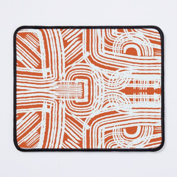 Item preview, Orange and White Symmetry  designed and sold by LauraKozdra.