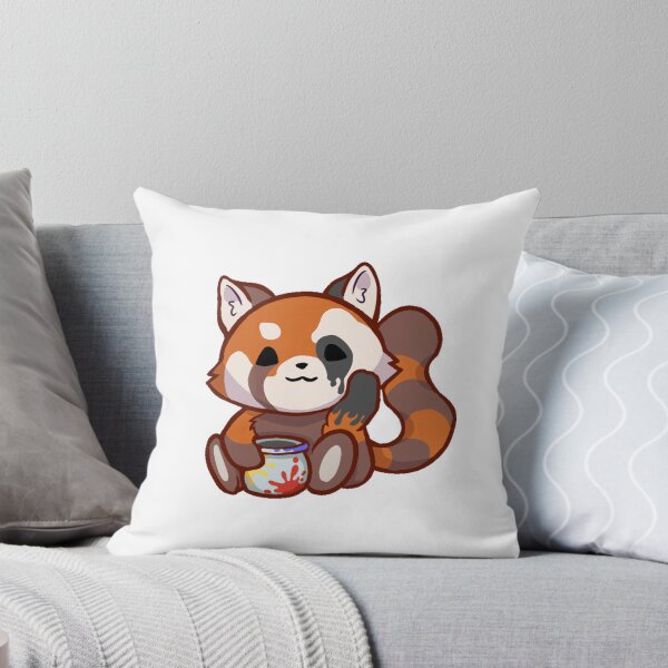 Item preview, Cute Red Panda Sticker designed and sold by 10six.