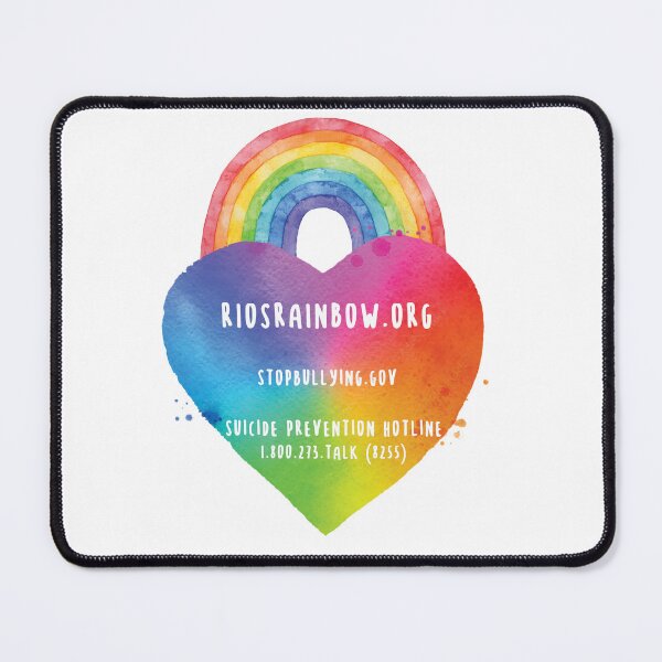 Item preview, Watercolor Logo with Resources designed and sold by RiosRainbowOrg.