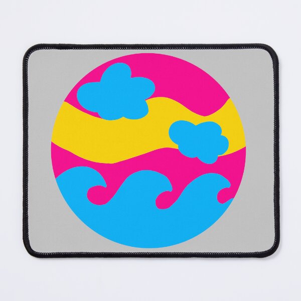 Item preview, Subtle pansexual pride landscape designed and sold by SimplyHilarious.