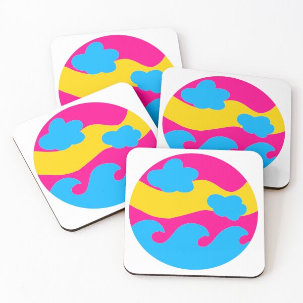 Item preview, Subtle pansexual pride landscape designed and sold by SimplyHilarious.