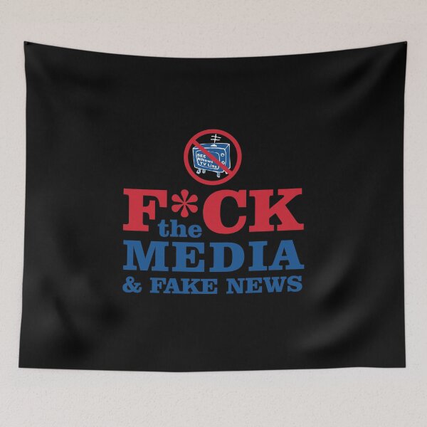Item preview, F*CK THE MEDIA designed and sold by willibilli.