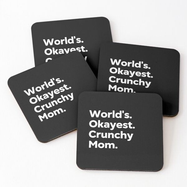 Item preview, World's Okayest Crunchy Mom designed and sold by kindxinn.