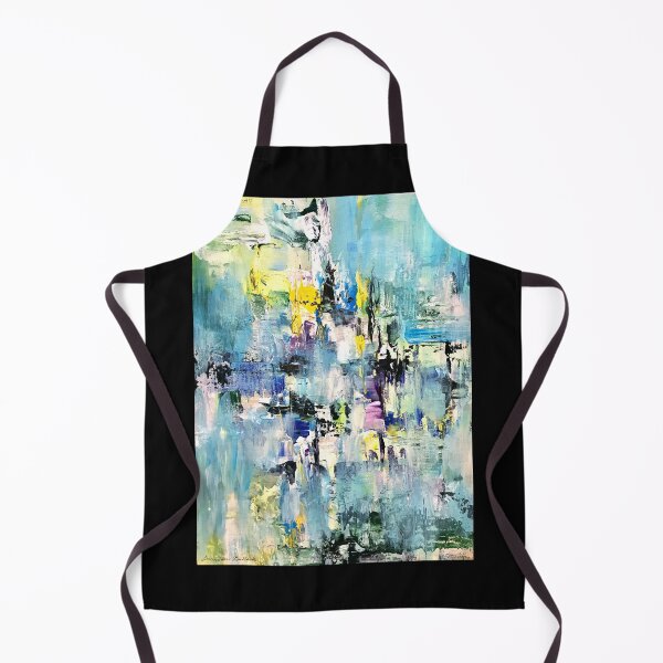 Item preview, Blue Chaos Abstract Painting designed and sold by Duncan Bullock.