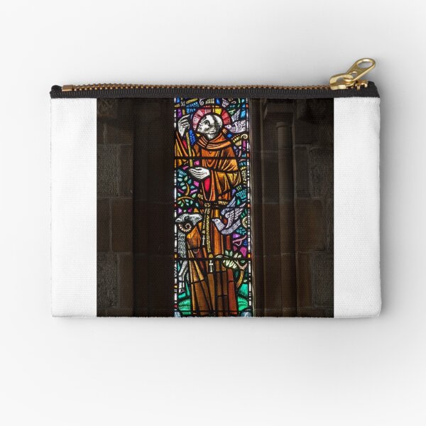 Stained Glass Window Zipper Pouch