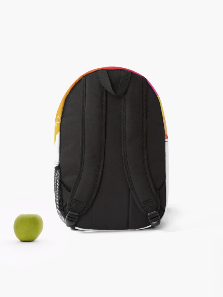 Thumbnail 2 of 3, Backpack, Watercolor Rio's Rainbow Logo designed and sold by RiosRainbowOrg.