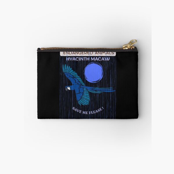 Item preview,  Endangered Animals Hyacinth Macaw designed and sold by yassooarts.