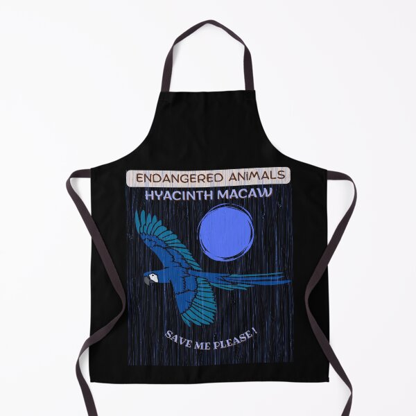 Item preview,  Endangered Animals Hyacinth Macaw designed and sold by yassooarts.