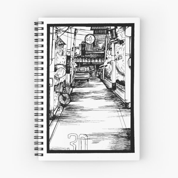 Item preview, Manga Street Breeze Panel Print designed and sold by NyonArt.