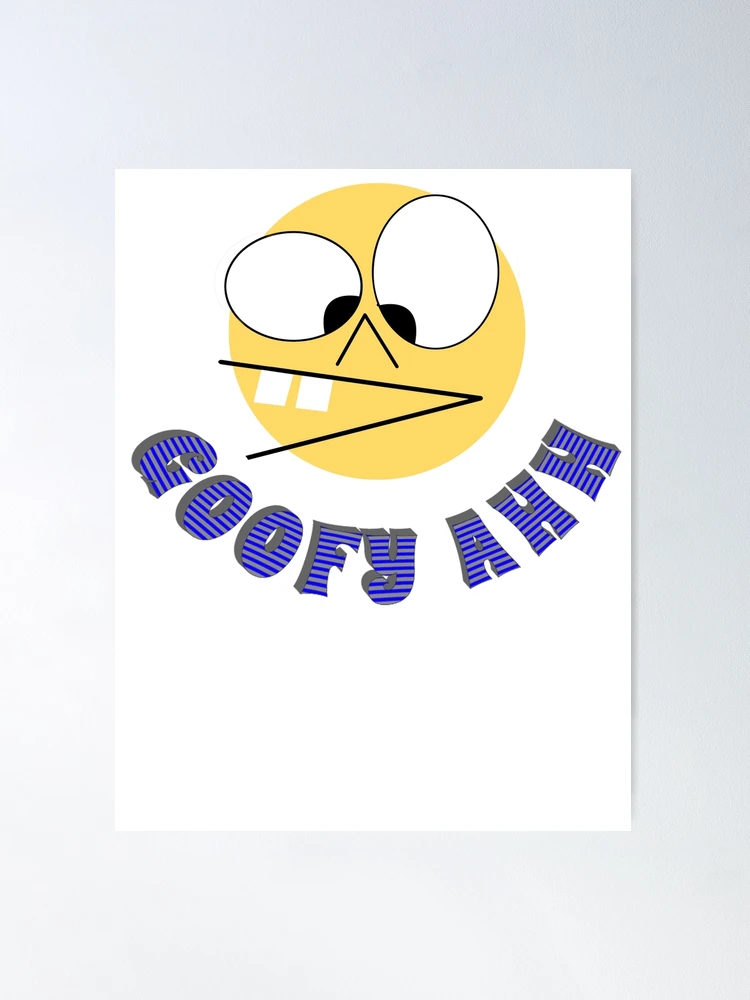 Goofy Ahh Funny Meme with Goofy Ahh Bird | Poster