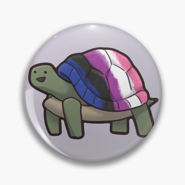Item preview, Genderfluid Turtle PRIDE designed and sold by Rexmin.