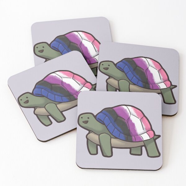 Item preview, Genderfluid Turtle PRIDE designed and sold by Rexmin.