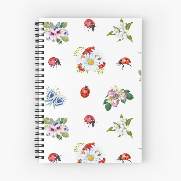 Item preview, Watercolor Summer Flowers and Ladybugs designed and sold by silviaol.