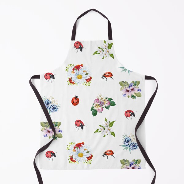 Item preview, Watercolor Summer Flowers and Ladybugs designed and sold by silviaol.
