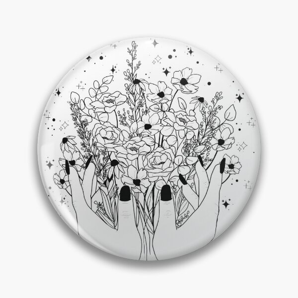 Item preview, Wildflowers Among the Stars Art  designed and sold by erikakcreates.