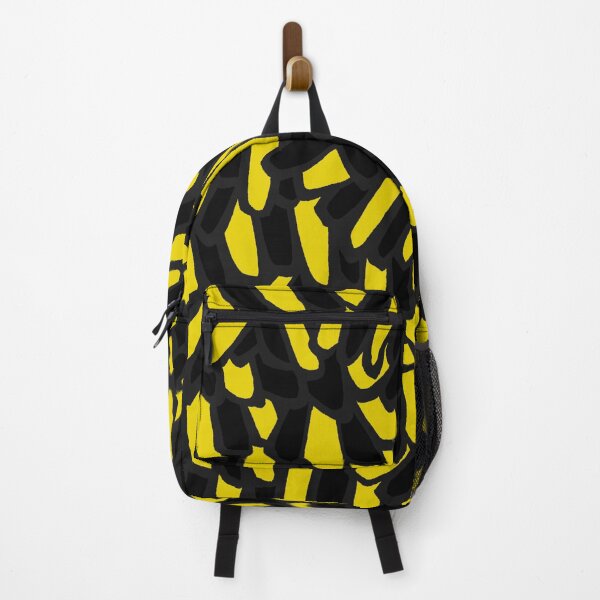 Item preview, Black and Yellow Abstract Collage designed and sold by Korroby.